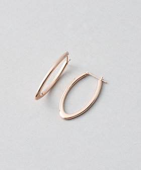 サマーピンク] フープピアス オーバル（075941） ｜ women