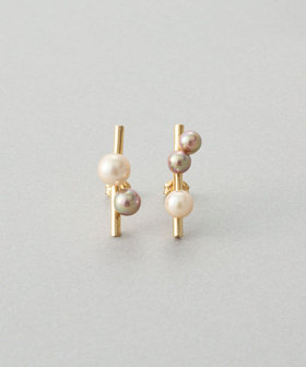 K10YG ブラウンダイヤモンド ピアス（037612） ｜ women