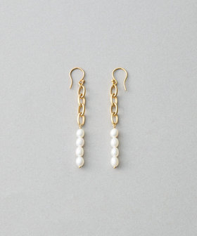 K10YG チェーン ピアス（037562） ｜ women（ウィメンズ