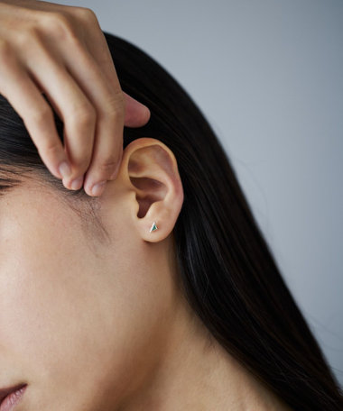 [WEB LIMITED] バースデーピアス トライアングル /5月・7月・9月