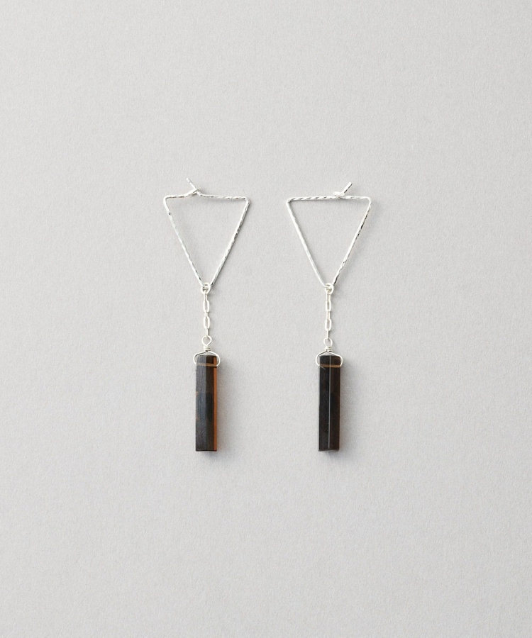 ピアス スモーキークォーツ（075991） ｜ women（ウィメンズ