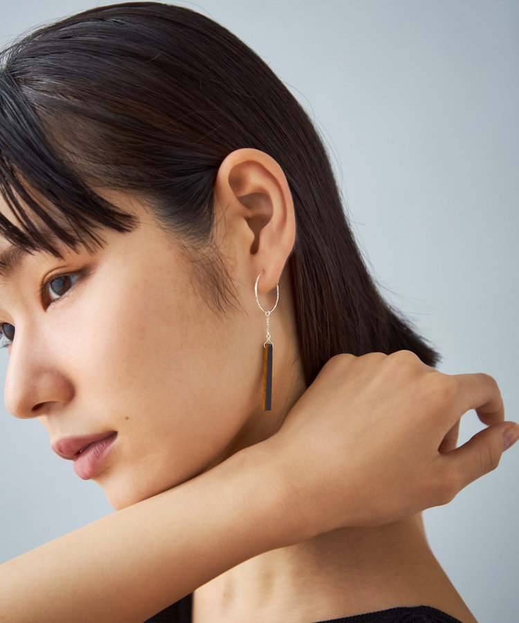 ピアス タイガーアイ（075993） ｜ women（ウィメンズ） ｜ Jouete