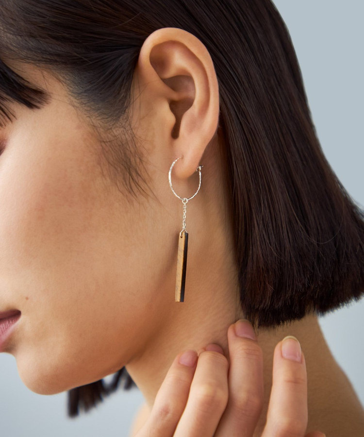 ピアス タイガーアイ（075993） ｜ women（ウィメンズ） ｜ Jouete