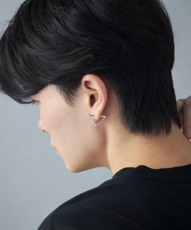 [スナップピアス] トライアングル