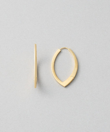 [スナップピアス] リーフ