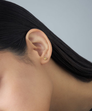 [バックキャッチピアス] ジルコニア チューブ