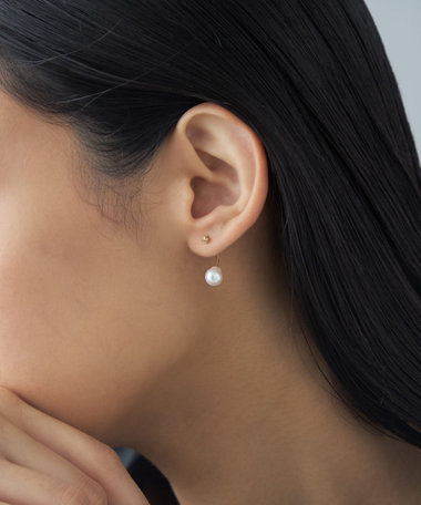 [アークピアス] ダイヤモンド×パール