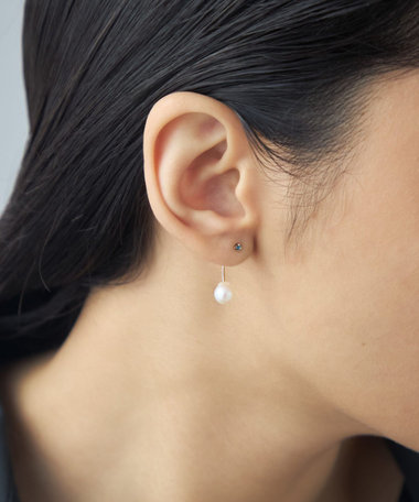 [アークピアス] ロンドンブルートパーズ×パール