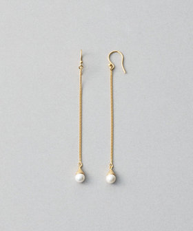 ピアス パール ロング