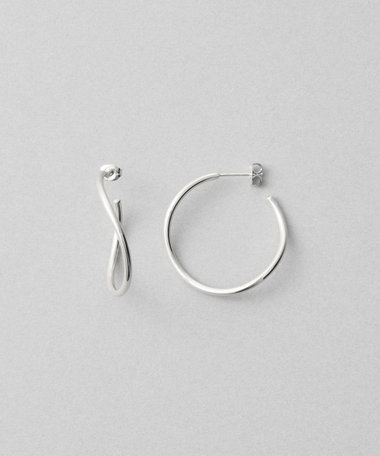 フープピアス ツイスト size/L