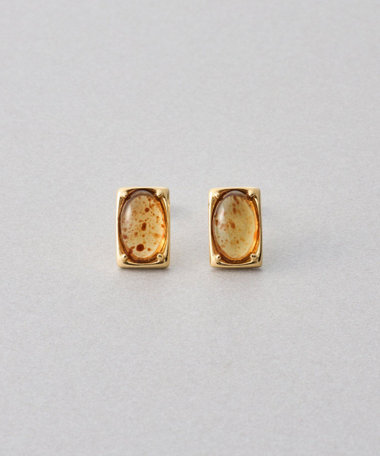 【先行予約】[ジェム] ピアス コハク
