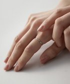 pt900．ファションリング、No.1193. おしゃれカーブのプラチナファッションリング PT900 | Jewelry