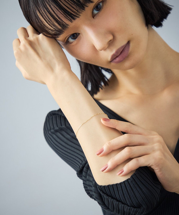 K18YG ブレスレット チェーン（095019） ｜ women（ウィメンズ