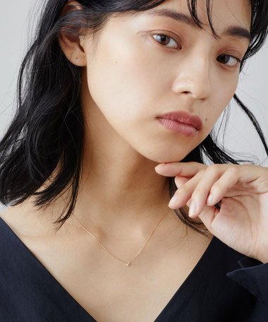 K18 ダイヤモンド ネックレス