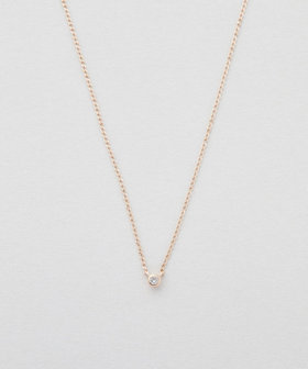 Urban Outfitters☆ 輝くメタリックパネル・レイヤーネックレス キュービックジルコニア ネックレス（GS6N026140CZ