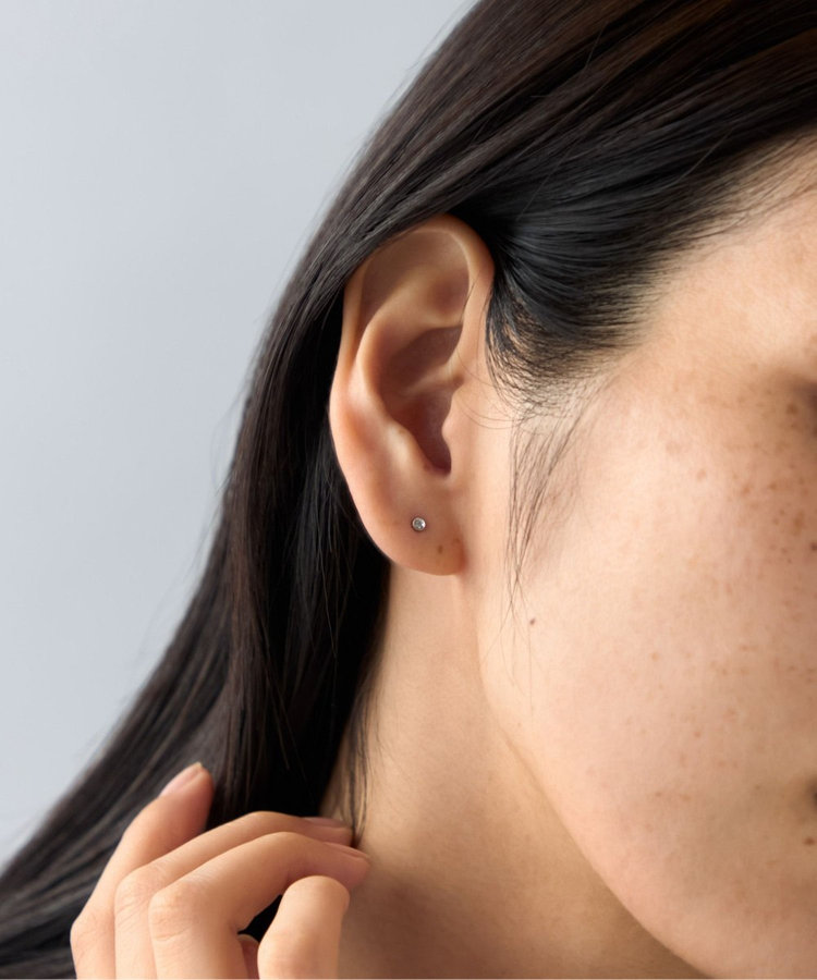 jouete K18 ピアス K18WG ピアス ダイヤモンド（097079） ｜ women（ウィメンズ