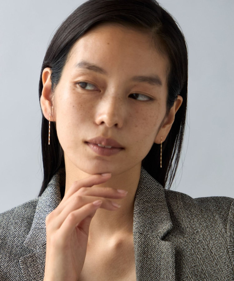 K18YG ピアス チェーン（097081） ｜ women（ウィメンズ