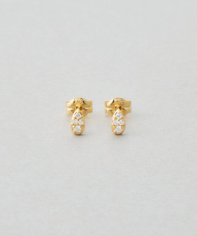 K18YG ピアス ダイヤモンド