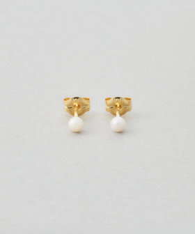 K18YG ピアス パール