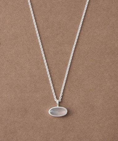 [スフィア] ミルキークォーツ ネックレス