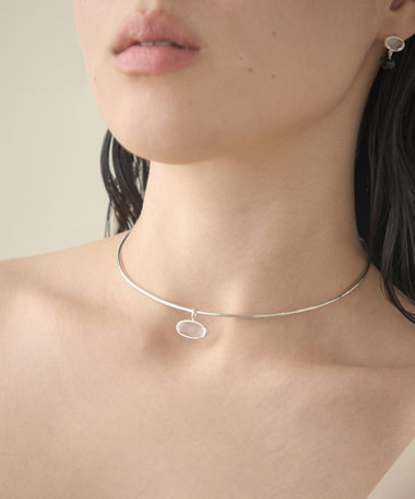 [スフィア] クォーツ チョーカー