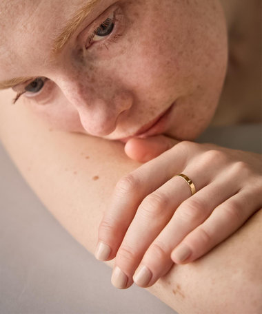 [ルーセント] K18YG ミディアム リング