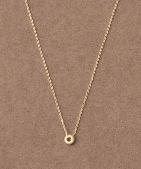 [ヌーヴ] K18YG サークル ネックレス /Origin