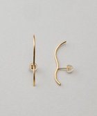 美品★ete エテ ピアスドロップ 925K18刻印入りゴールド ドロップ ピアス（ピアス（両耳用））｜ete（エテ）の