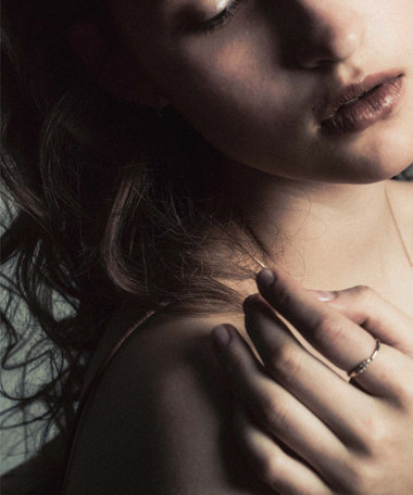 K18RBG トーン ブラウンダイヤモンド リング