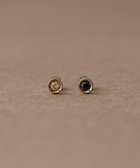 K18RBG SV925 ダイヤモンド ピアス（307034） ｜ women