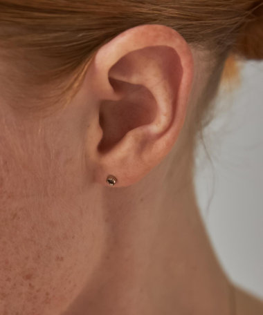 K18RBG SV925 ダイヤモンド ピアス