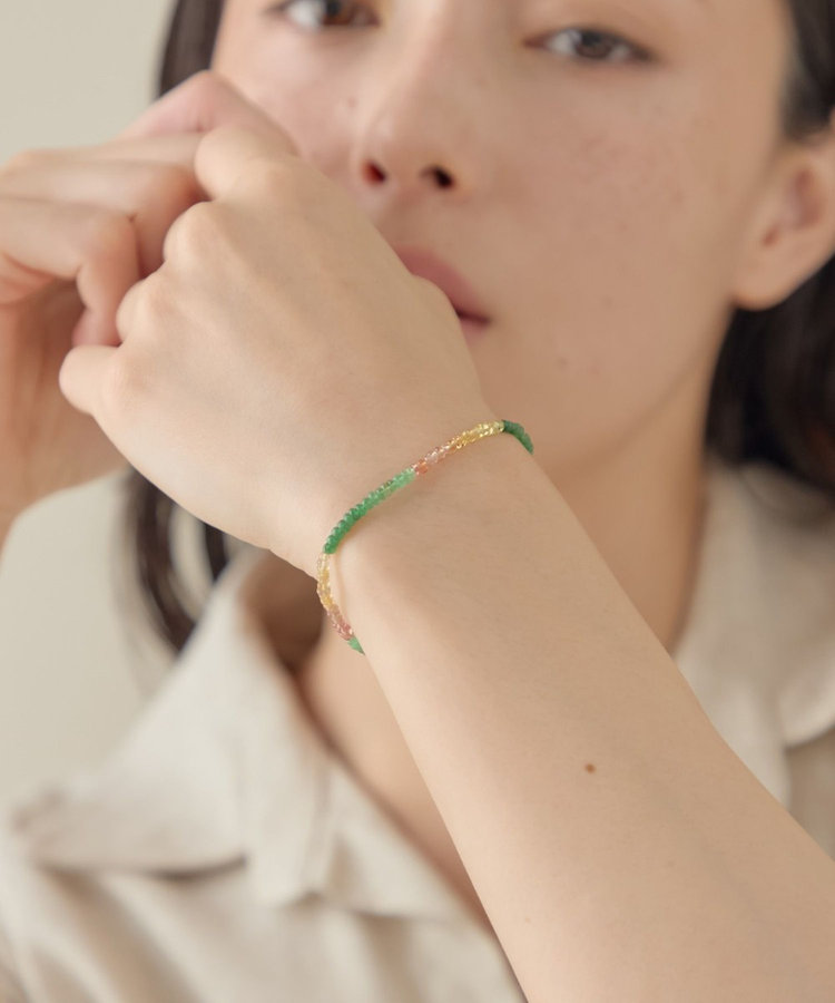 スタージュエリー K10 ガーネットブレスレット [インナージャーニー