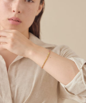 インナージャーニー] K10YG マルチサファイア ブレスレット（705004