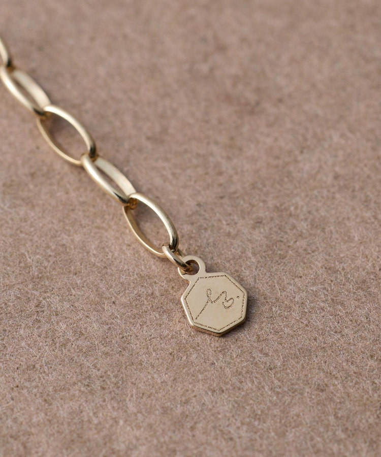 インナージャーニー] K10YG マルチサファイア ブレスレット（705004