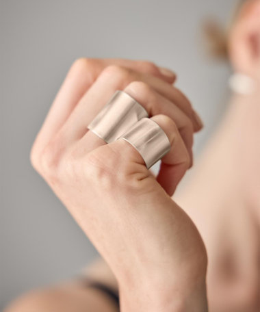 [リグロウ] ウィンドパターン ワイド リング