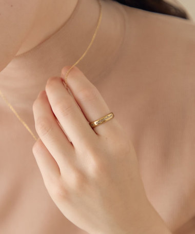eteイエローゴールドリング 17号 Ring（リング） ｜ ete／ete bijoux | エテ／エテビジュー 公式