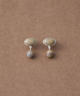 [スフィア] アゲート ピアス