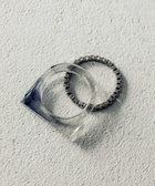 Haze Marble Set Chain Ring