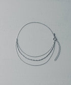 Layered Chain Anklet