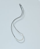 Gradation Pearl Long Necklace