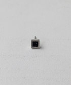 Deep Sea Blue Sqare Pierce/Single