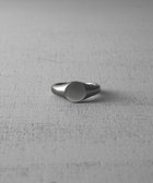 Signet Circle Ring