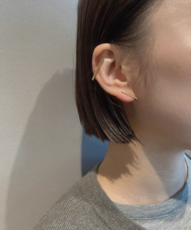 Liner Asymmetry Ear Clip（544026-544027）|and cloud