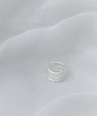 Grayscale Gray Diamond Arc Earcuff