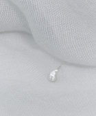 Grayscale Gray Diamond Drop Pierce / Single