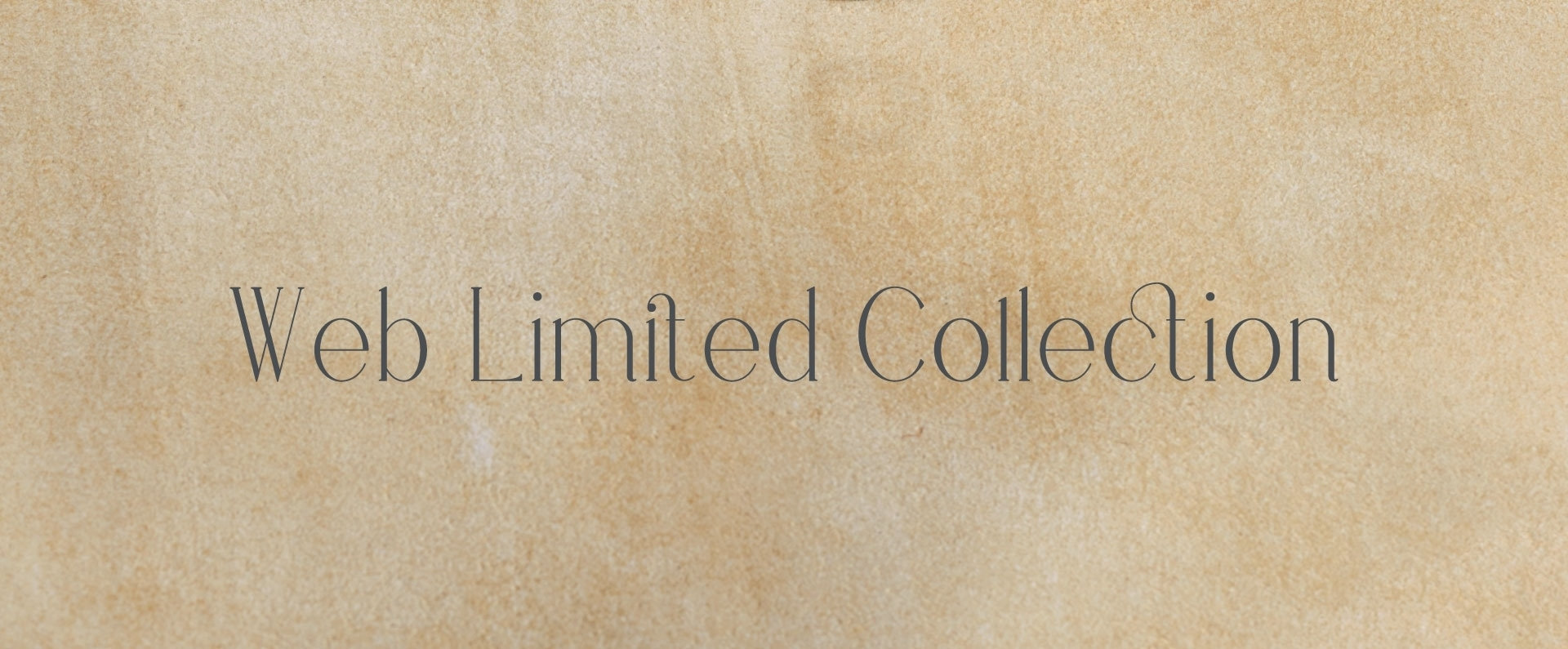 WEB LIMITED COLLECTION jouete